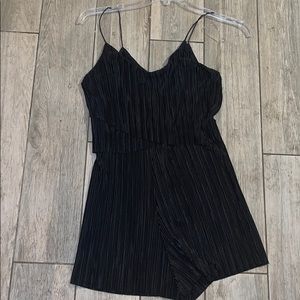 Super cute black sexy romper